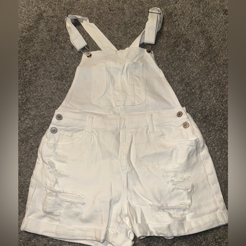 New white shorts overalls size small amazon summer